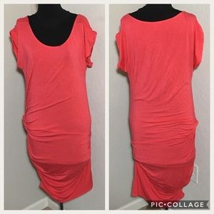 Coral Victoria Secret Fitted Dress